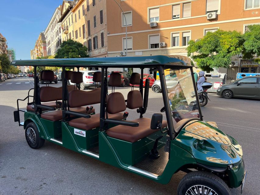 Rome: Private City Highlights Golf Cart Tour - Itinerary