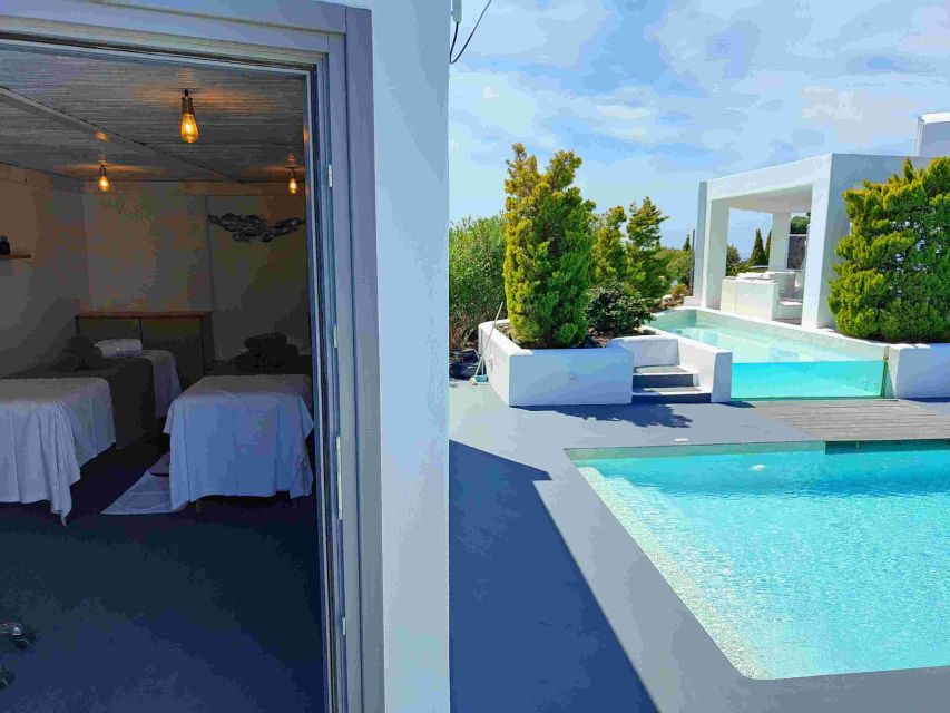 Santorini: Couples' Massage With Dinner & Day Access to Pool - Common questions