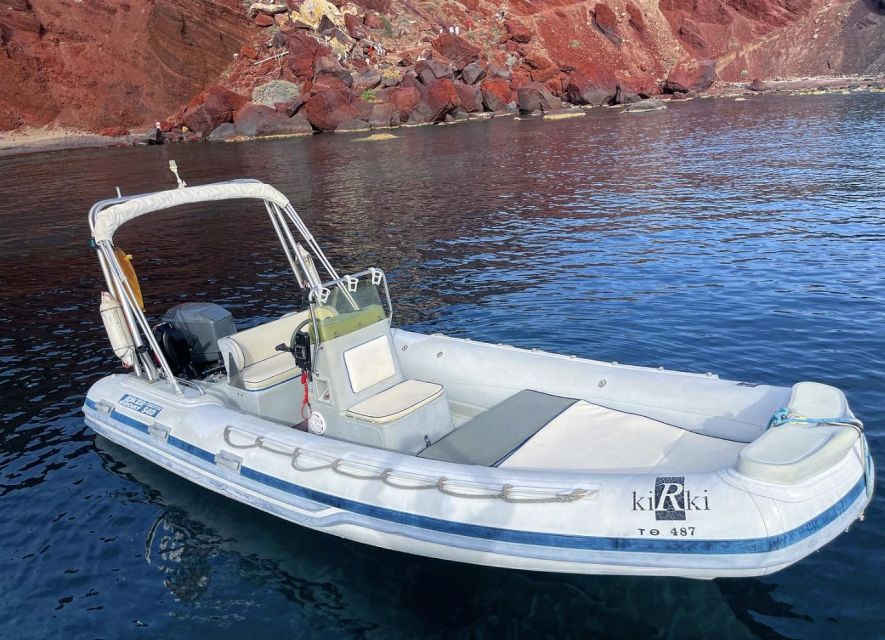 Santorini: License Required - With Skipper - Additional Information