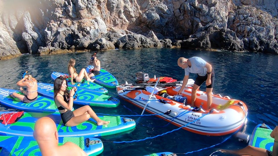 Santorini: Stand-Up Paddle and Snorkel Adventure - Inclusions Provided