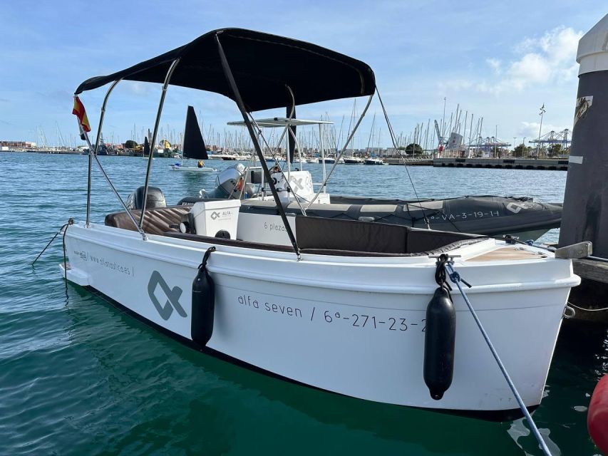 Valencia: Rent Boat Without License - Important Information