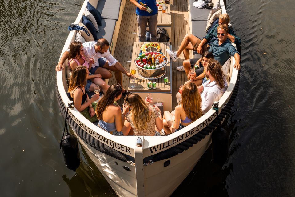 Amsterdam: Evening Canal Cruise With Unlimited Drinks - Directions for Boarding