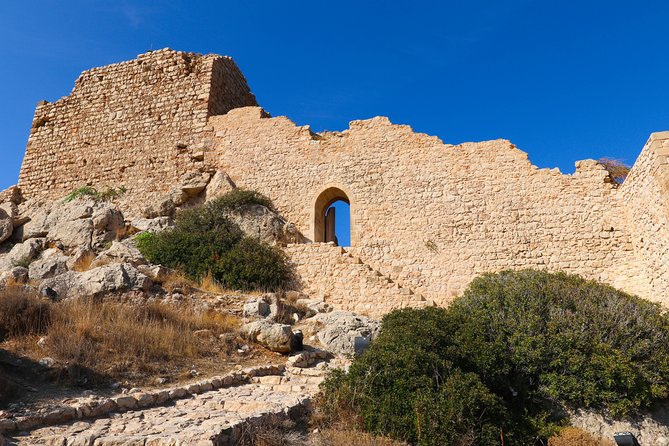 Ancient Kamiros Kritinia Fort Embona and Scenic Mt Profitis Ilias - Background