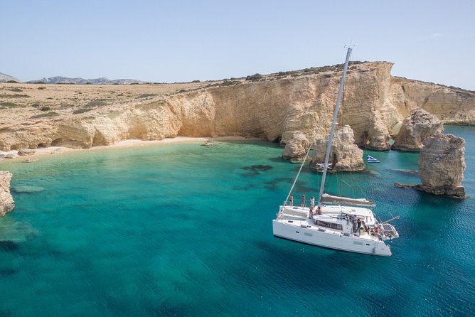 Catamaran Full-Day Cruise Around Naxos or Paros With Lunch - Common questions