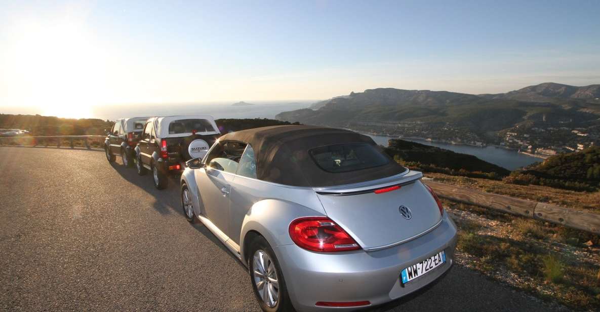 Drive a Cabriolet Between Port of Marseille and Cassis - Drive Through Cassis Creeks