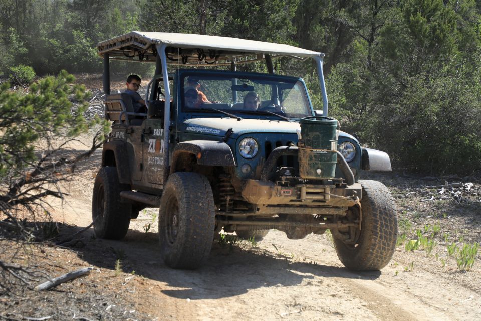 East Zion: Brushy Cove Jeep Adventure - Common questions