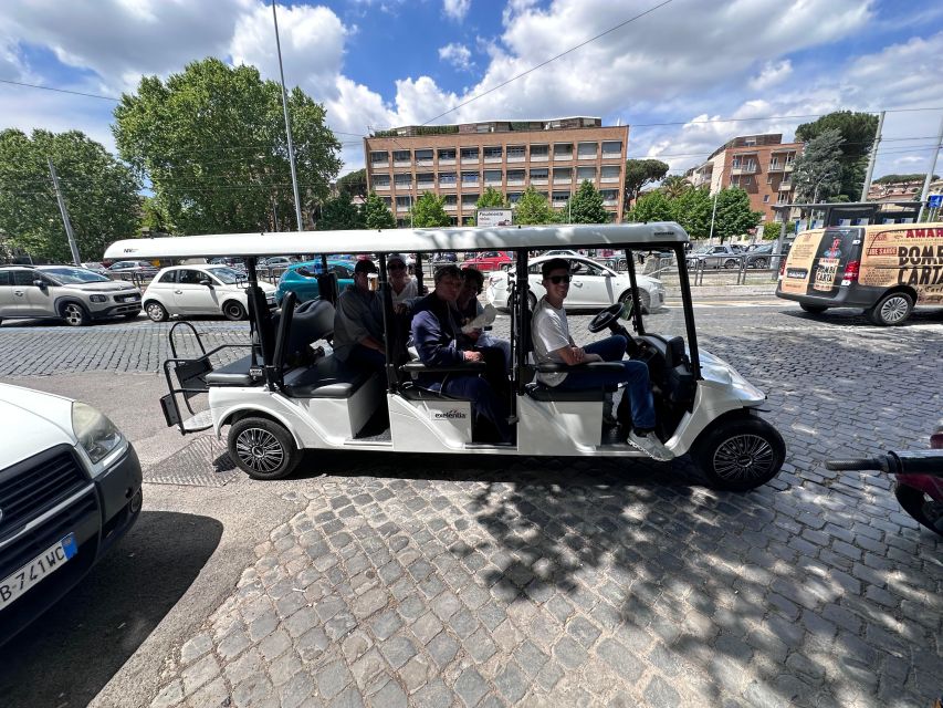 Exclusive Tour of Rome in Golf Cart for Cruisers - Includes