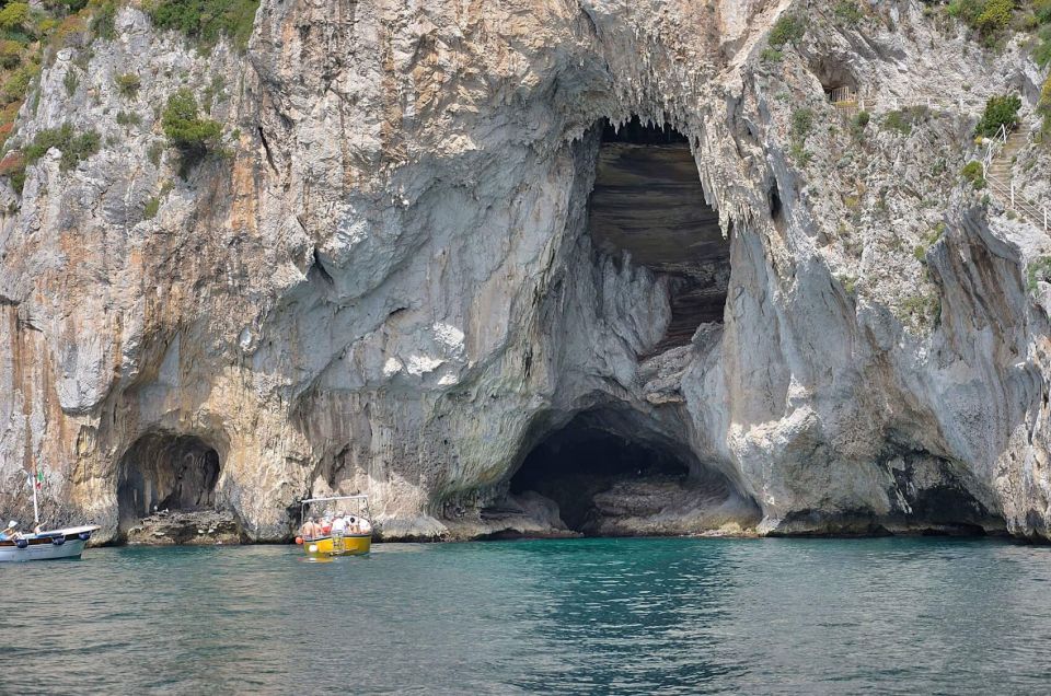 Full Day Private Boat Tour of Capri Departing From Amalfi - Tour Exclusions