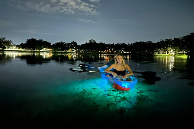 Glow in the Dark Clear Kayak or Clear Paddleboard in Paradise - Common questions