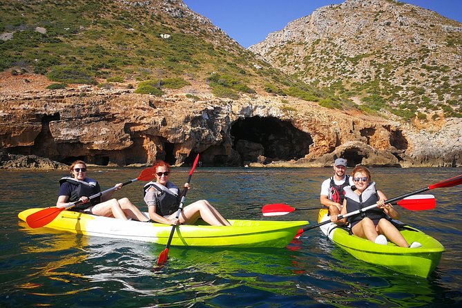 Kayak to Cova Tallada + Snorkeling + Speleology - Key Points
