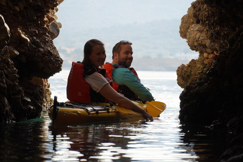 Naxos: Moutsouna Caves Sea Kayak Tour, Snorkeling & Picnic - Common questions