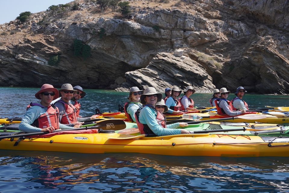 Naxos: Rina Cave Sea Kayak Tour With Snorkeling & Picnic - Booking Information