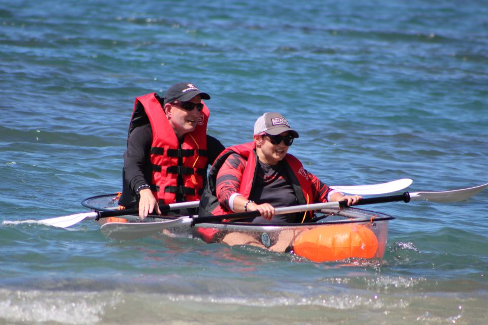 Olowalu: Guided Tour Over Reefs in Transparent Kayak - Tour Experience