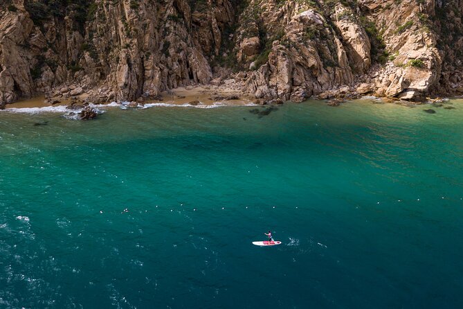 Paddleboard Expedition to the Arch of Cabo San Lucas, Lovers Beach & Snorkel - Common questions