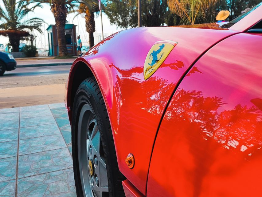 Rethymno: Ride With a Ferrari 208 Turbo - Common questions