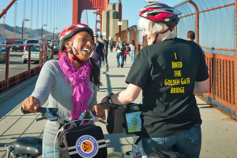 San Francisco: Golden Gate Bike Tour and Alcatraz Ticket - Directions