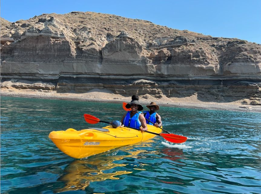Santorini: Sea Caves Kayak Trip With Snorkeling and Picnic - Directions