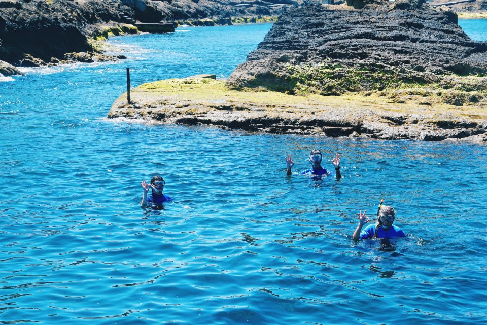 São Miguel: Glass Bottom Boat Tour With Snorkeling - Important Information