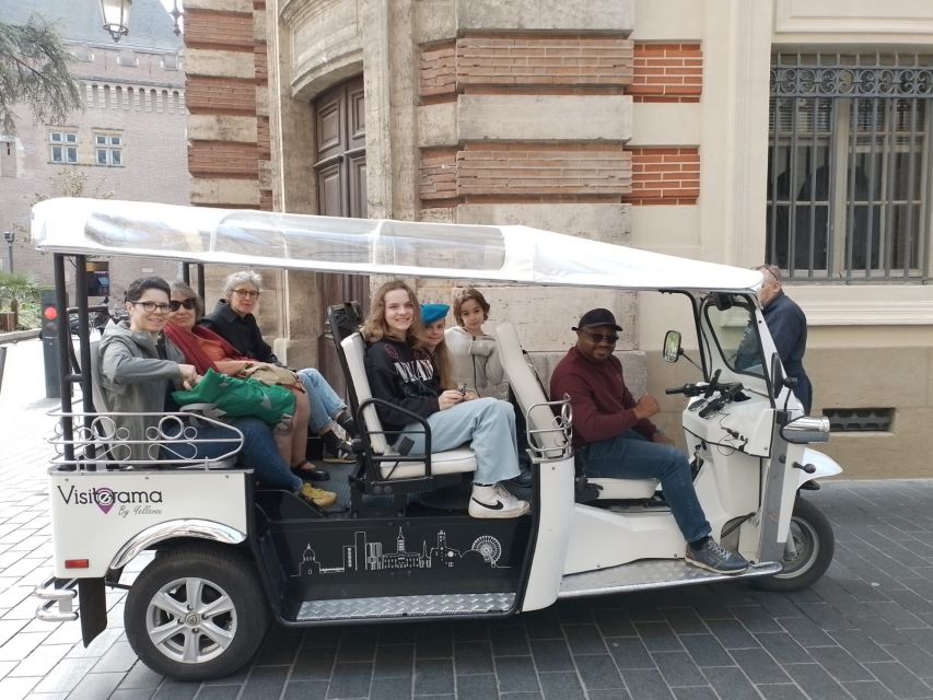 Toulouse: Electric Tuk-Tuk Tour With Photo Stops and Audio - Directions