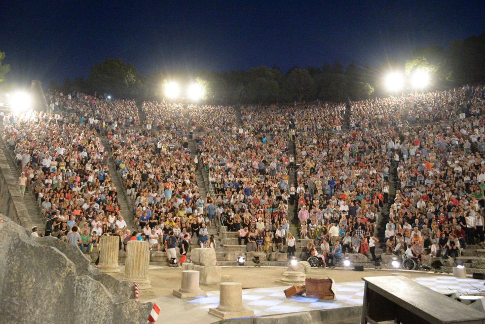 Watch a Performance at Ancient Stage of Epidaurus - Common questions