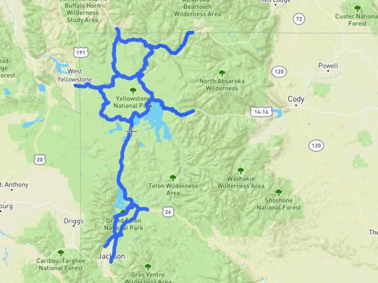 Yellowstone & Grand Teton: Self-Guided Audio Driving Tours