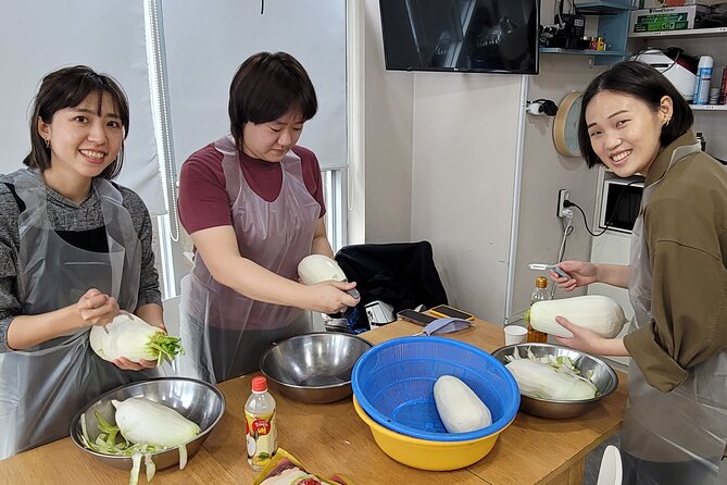 Busan Kkakdugi(Korean Radish Kimchi) Class With Various Options - Experience Itinerary and Schedule