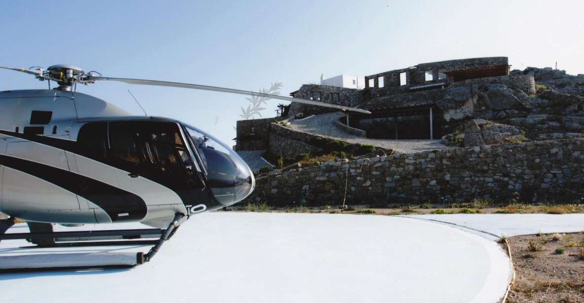 Helicopter Transfer Between Mykonos & Santorini - Final Words