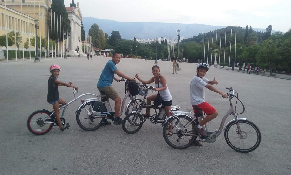 Historic Athens: Small Group Electric Bike Tour - Stops and Ending Location