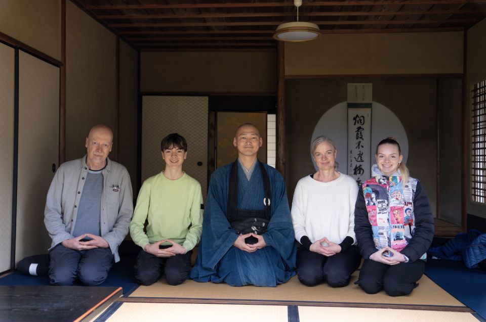 Kyoto: Zen Meditation at a Private Temple With a Monk - Common questions
