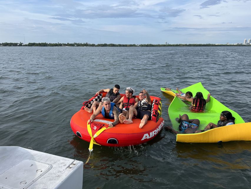 Miami: Day Boat Party With Jet Ski, Drinks, Music and Tubing - Itinerary Schedule