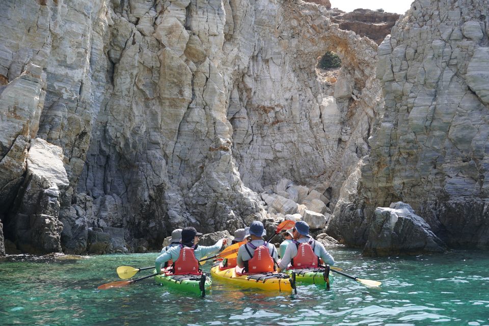 Naxos: Rina Cave Sea Kayak Tour With Snorkeling & Picnic - Common questions