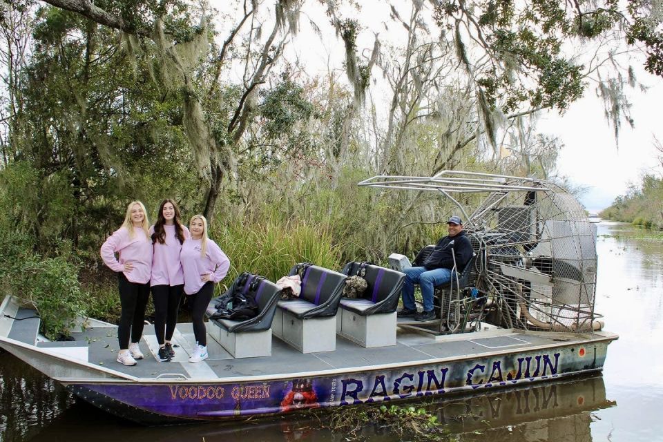 New Orleans: Oak Alley or Laura Plantation & Airboat Tour - Common questions