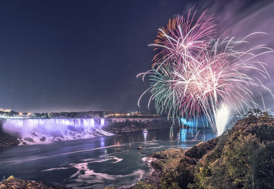 Niagara Falls, Canada: Evening Fireworks Cruise - Common questions