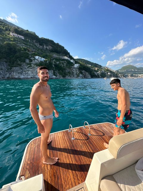 Amalfi Coast Private Boat Tour With Aperitif - Booking