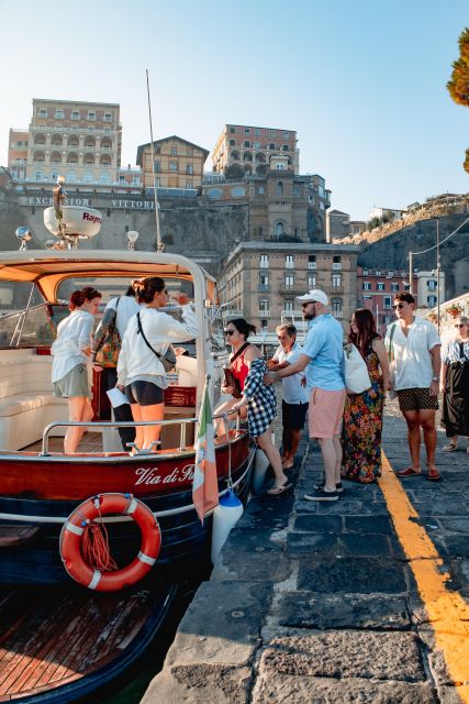 Capri&Positano: Private Boat Day Tour From Sorrento - Common questions