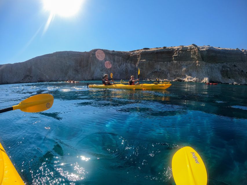 Milos: Kayaking Tour to Tsigrado and Gerakas Beach - Customer Reviews