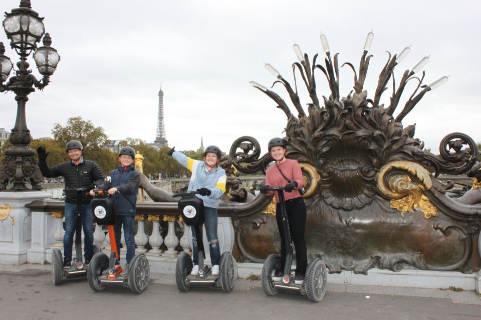 Paris: Private Sightseeing Segway Tour - Inclusions and Restrictions