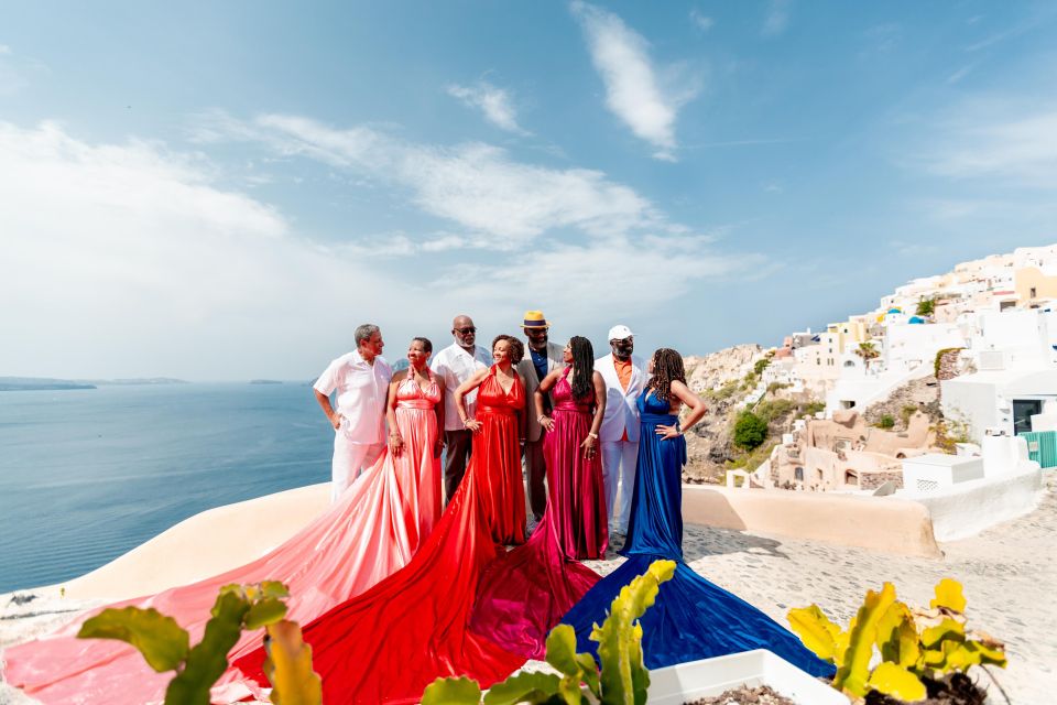 Photoshoot in Santorini With Flying Dress - Common questions