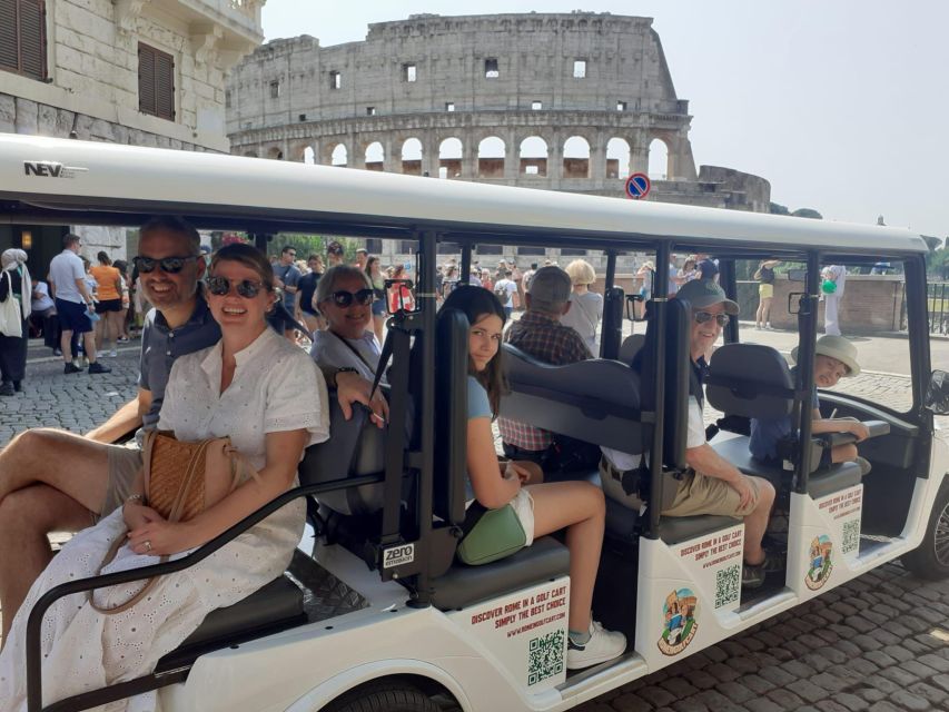 Rome in Golf Cart 7 Hours Unforgettable Full Immersion - Common questions