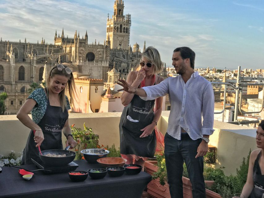 Seville: Private Paella Cooking Class With Cathedral Views - Common questions