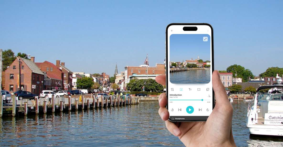 Annapolis: Walking In App Audio Tour in Sailing Capital - Key Points