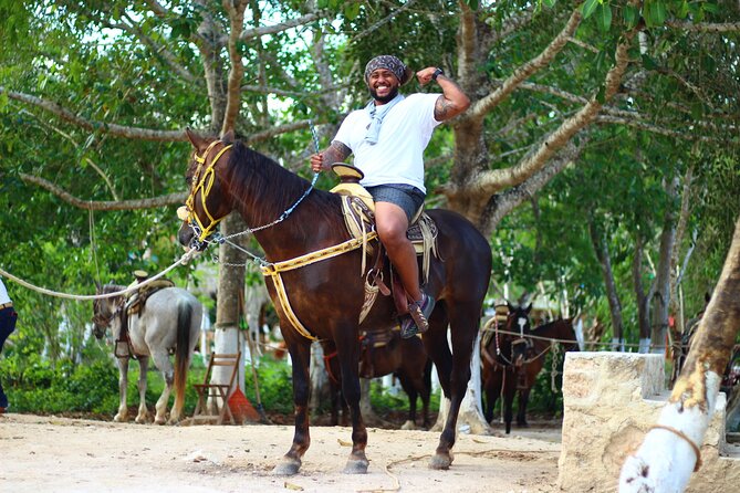 ATV Ziplines Cenote Tequila Tasting and Horseback Riding - Key Points