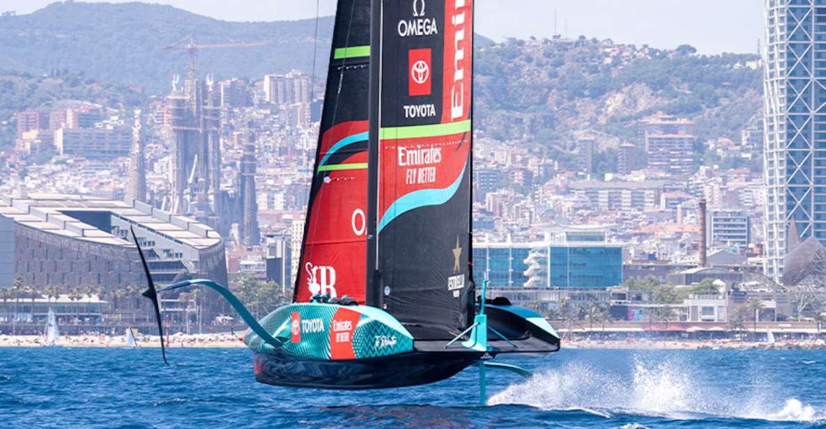 Barcelona: Americas Cup Front Line Private Luxury Sailboat - Key Points