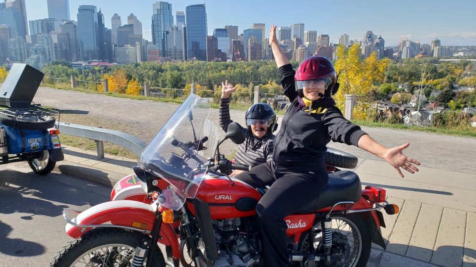 Calgary: City Tour by Vintage-Style Sidecar Motorcycle - Key Points