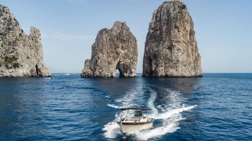 Capri Private Boat Excursion From Sorrento-Capri-Positano - Key Points