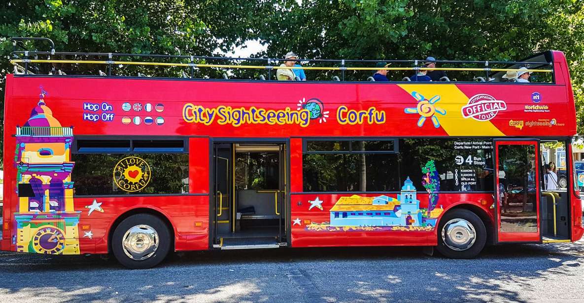 Corfu: City Sightseeing Hop-On Hop-Off Bus Tour - Key Points