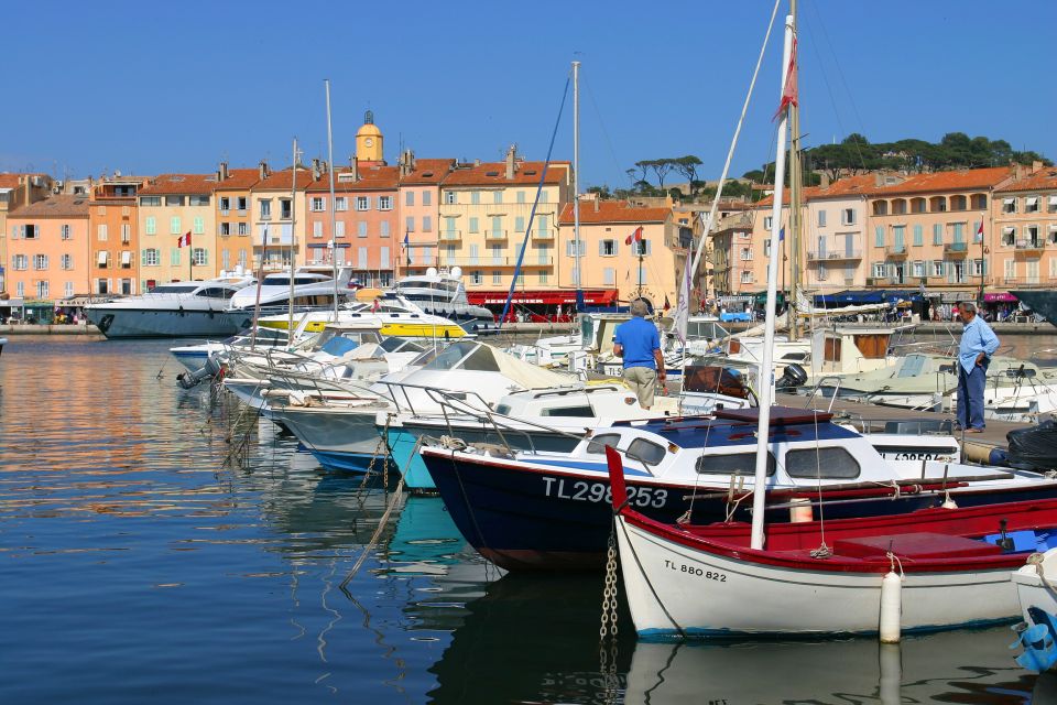 From Mandelieu: Roundtrip Boat Transfer to St. Tropez - Key Points