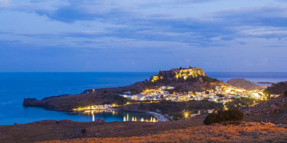 From Rhodes City:Evening Bus Trip To Lindos - Key Points