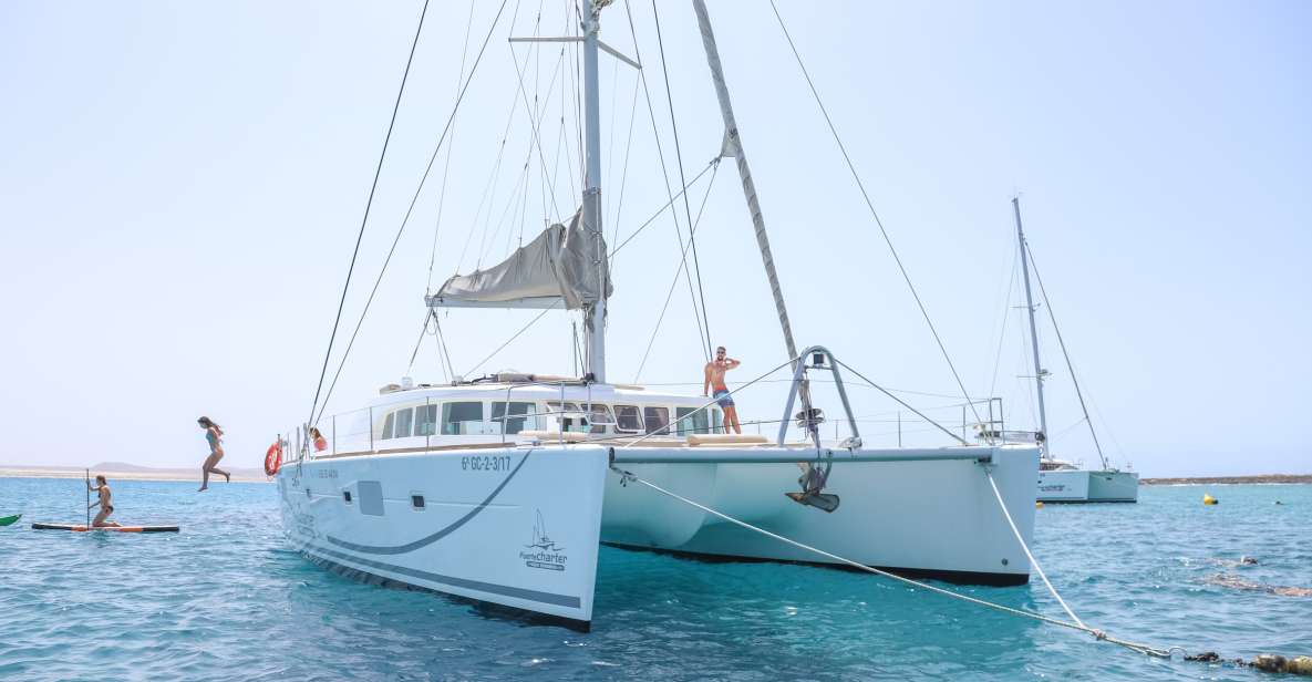 Fuerteventura: Private Luxury Catamaran to Lobo Island - Key Points