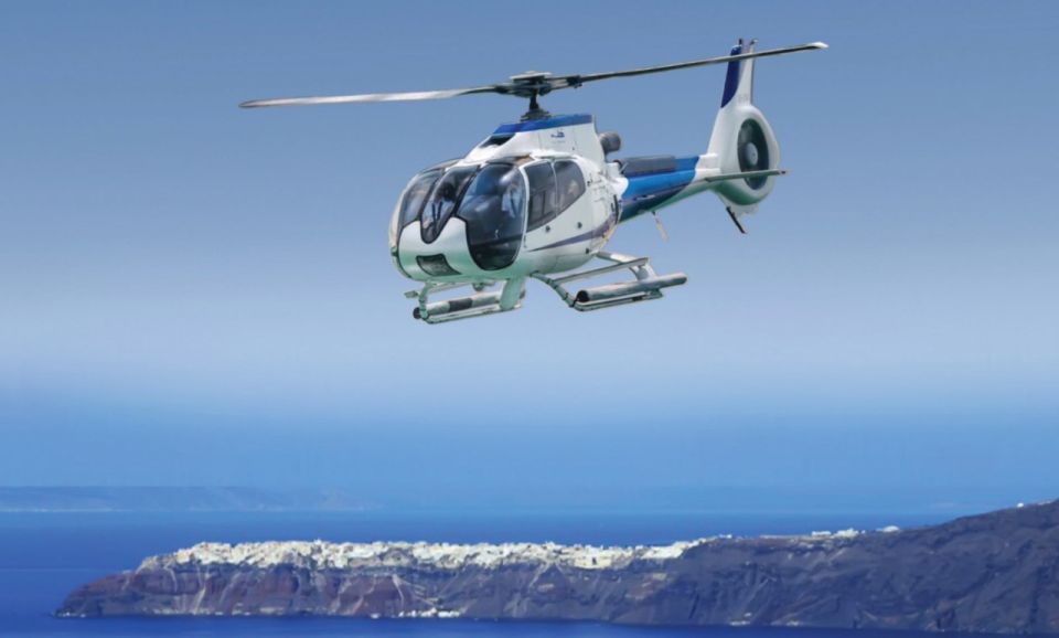 Helicopter Transfer Between Mykonos & Santorini - Key Points